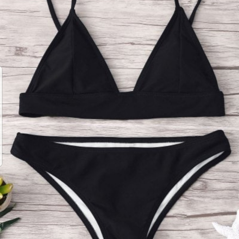 Two piece bathing suit